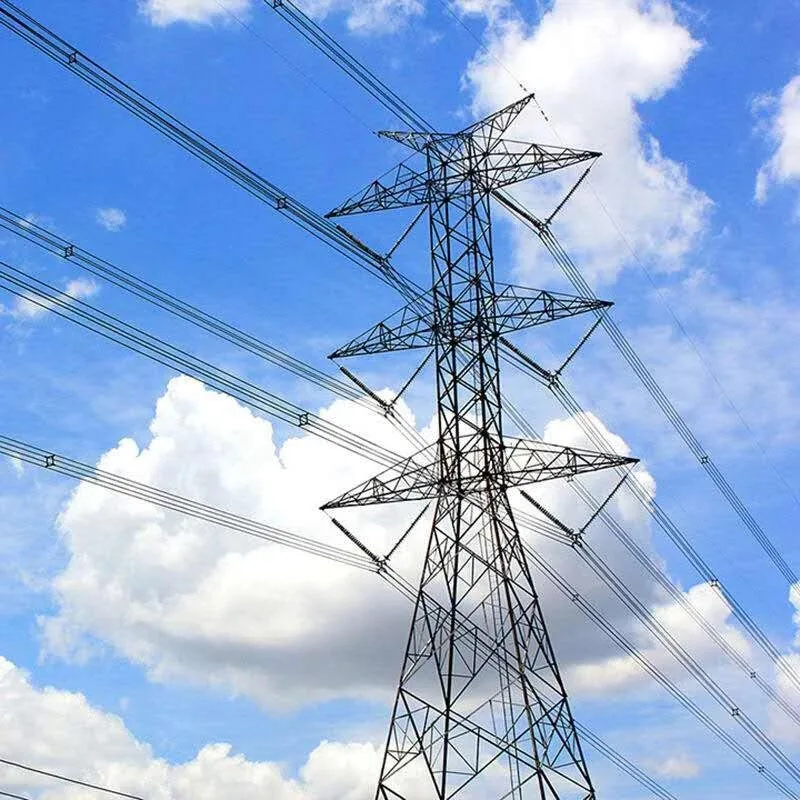 132kV tsingitud nurkterasest ülekandetorn